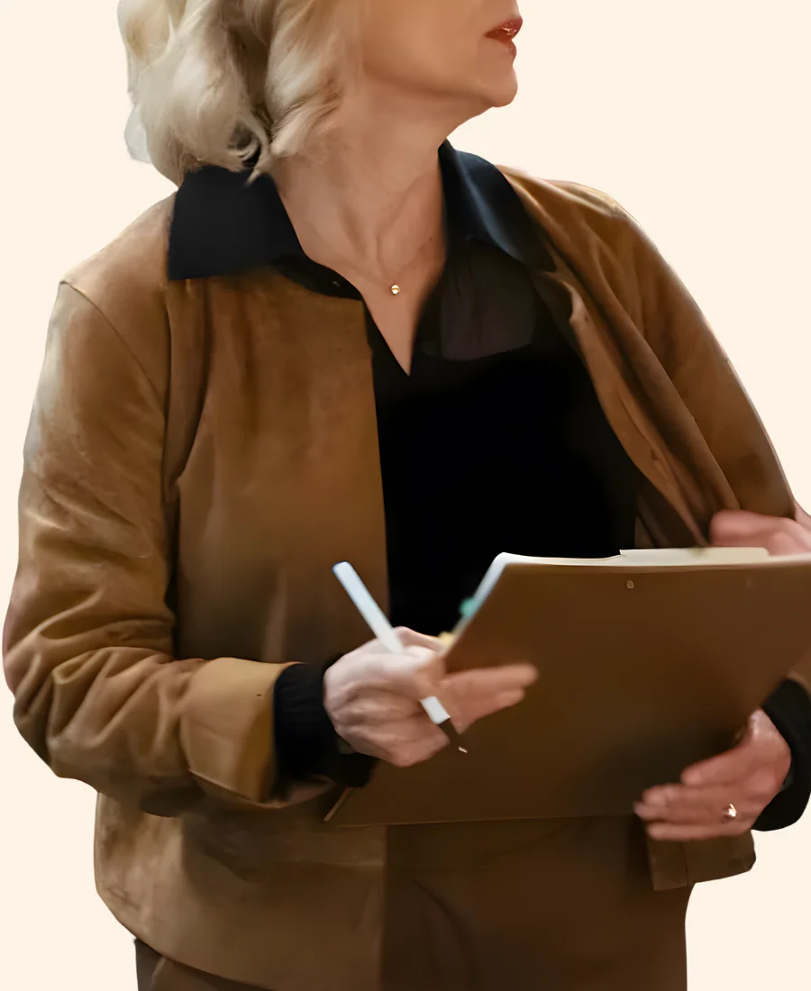 Elsbeth S03 Laurel Hammond-Muntz Suede Leather Jacket