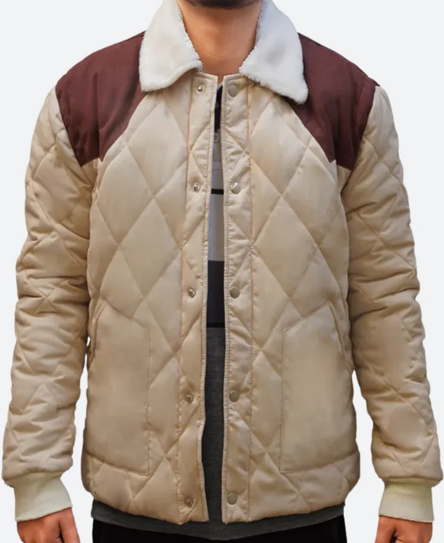 Emily in Paris Season 04 Gabriel Quilted Jacket