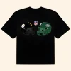 Emporium x Steelers Helmet Logo T-Shirt Black Front Image