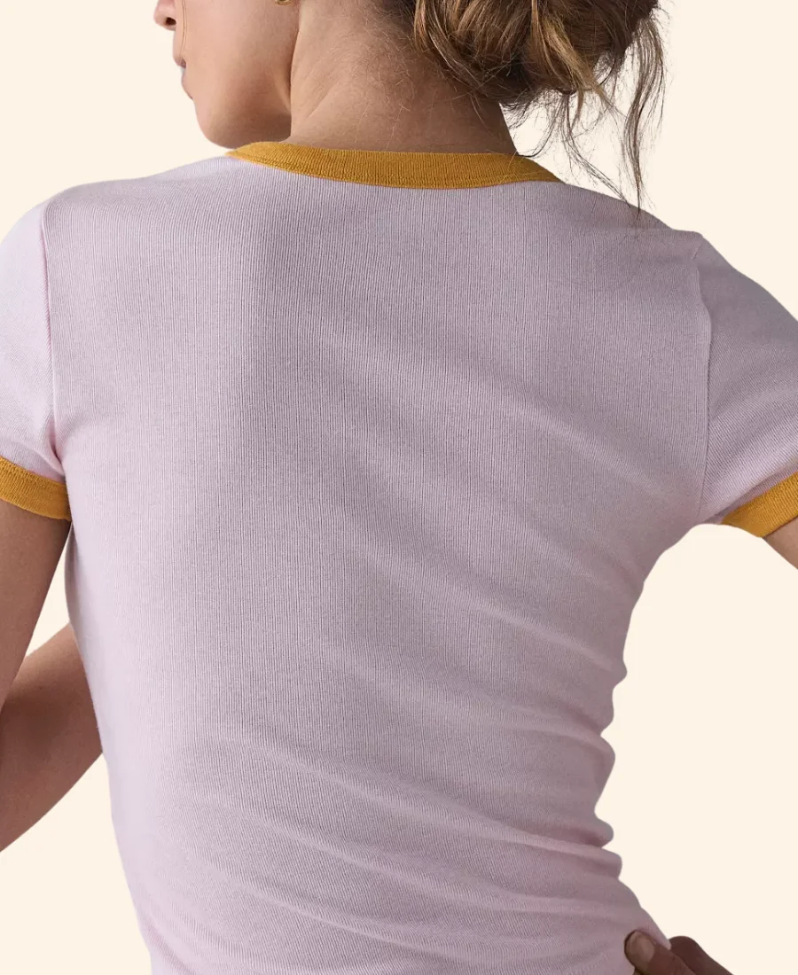 English Teacher Becca Peaches T-Shirt Back Image