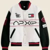 F1 Movie Damson Idris X APXGP Racing Varsity Jacket Front Image