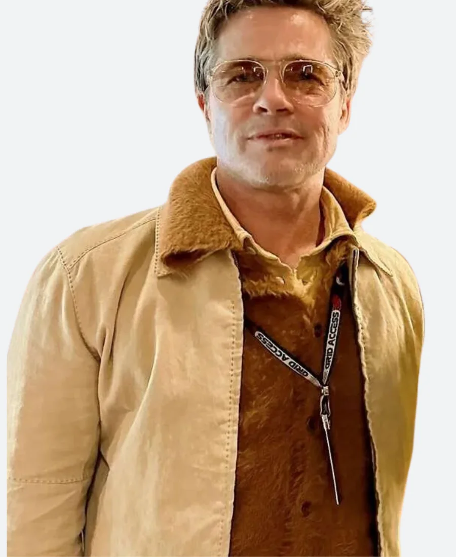 F1 Movie Premiere Brad Pitt Jacket