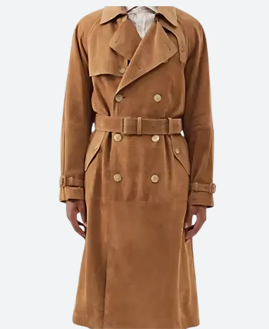 FBI Most Wanted S05 Nina Chase Suede Leather Coat
