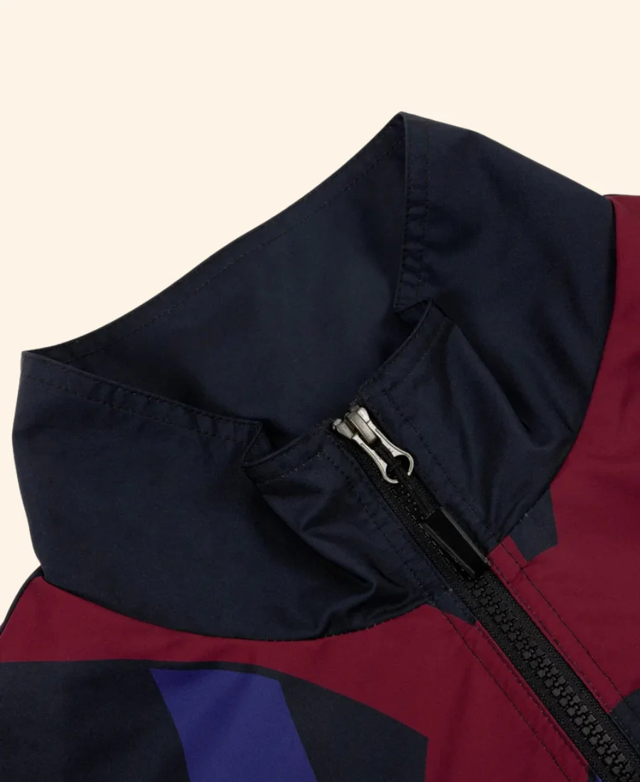FCB X Patta Culers Del Món Track Jacket Collar Image