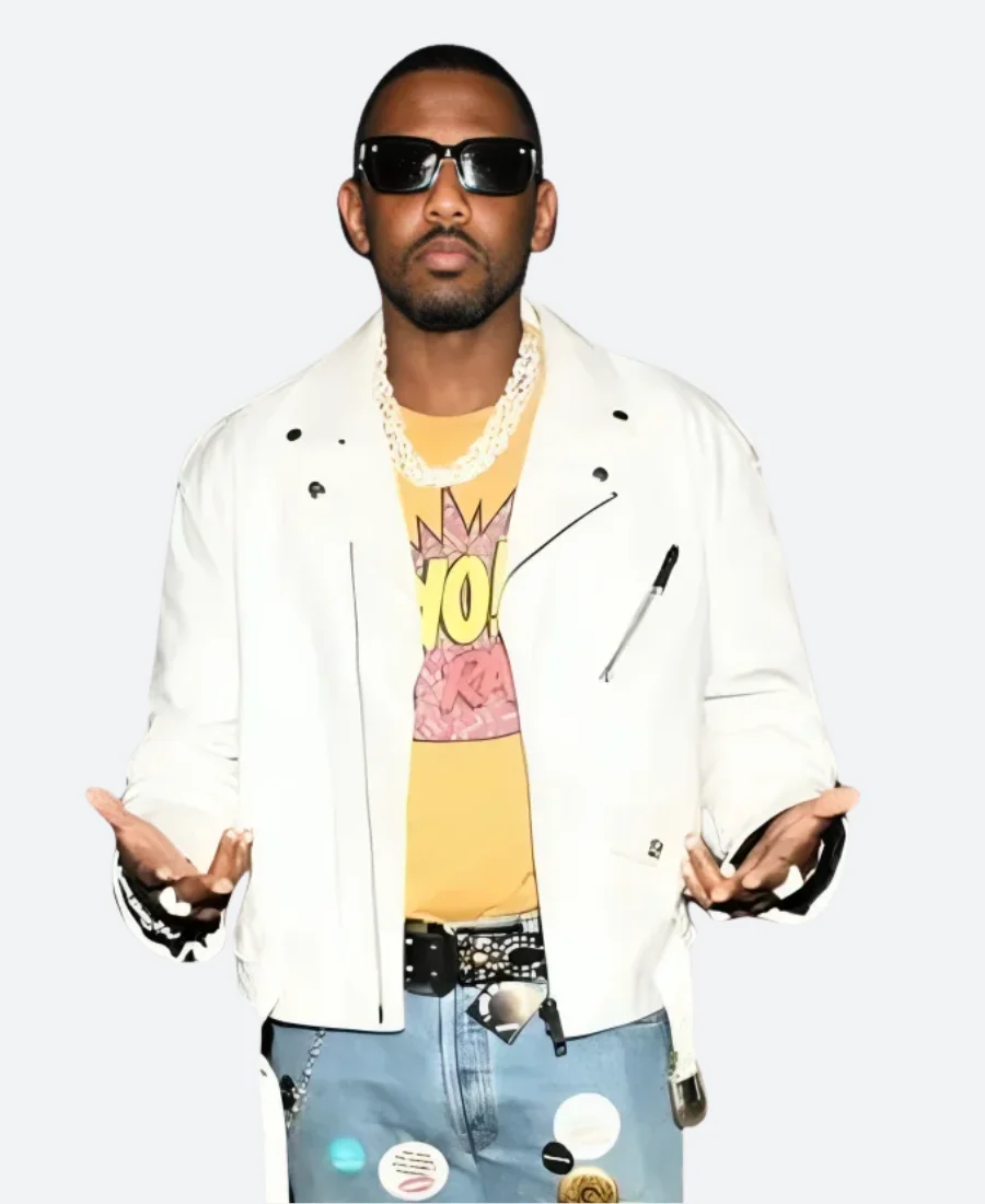 Fabolous 2024 VMAs Island Records Leather Jacket