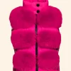 Falling For Christmas Sierra Belmont Fur Vest Front Image