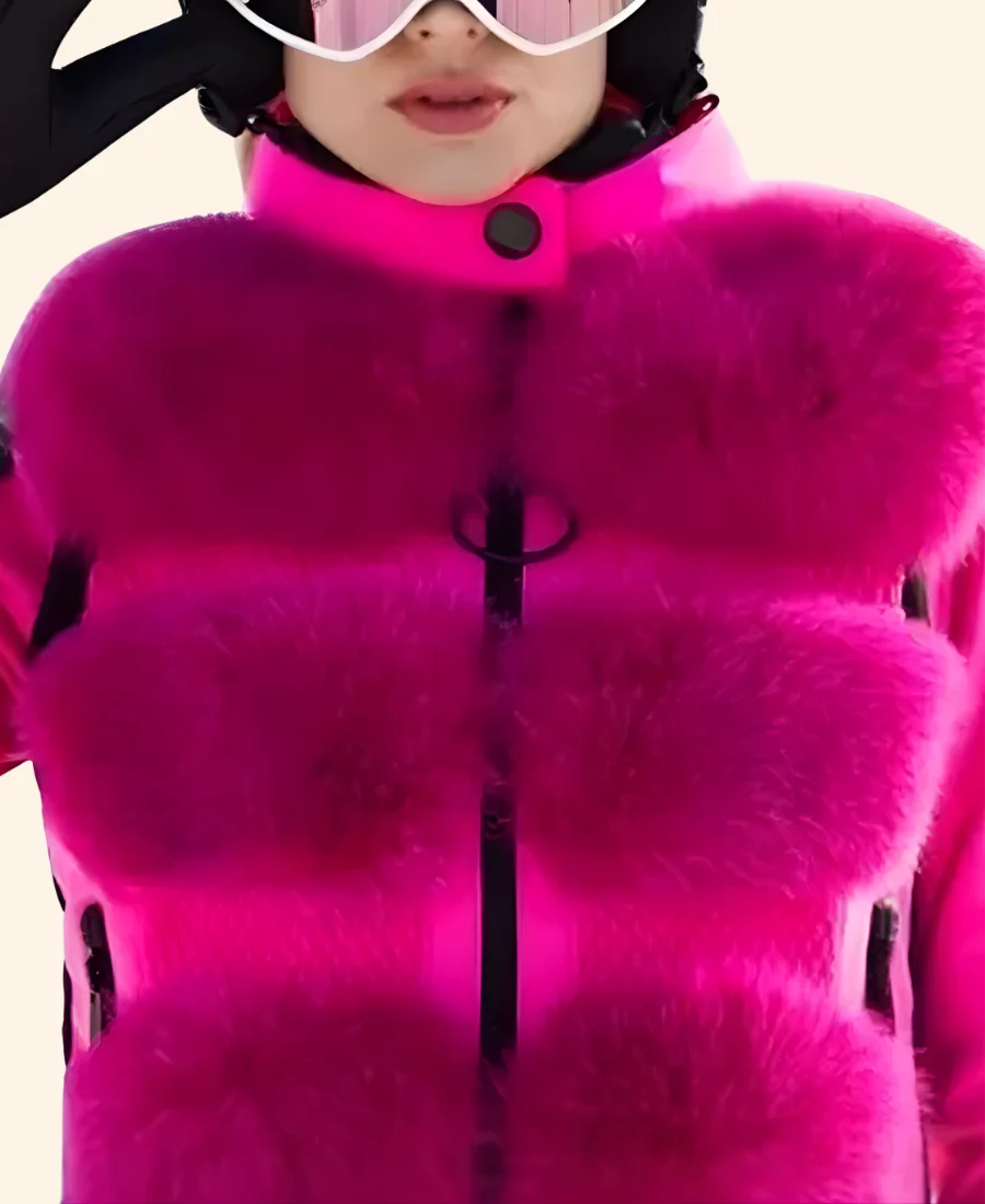 Falling For Christmas Sierra Belmont Fur Vest Zoom Image