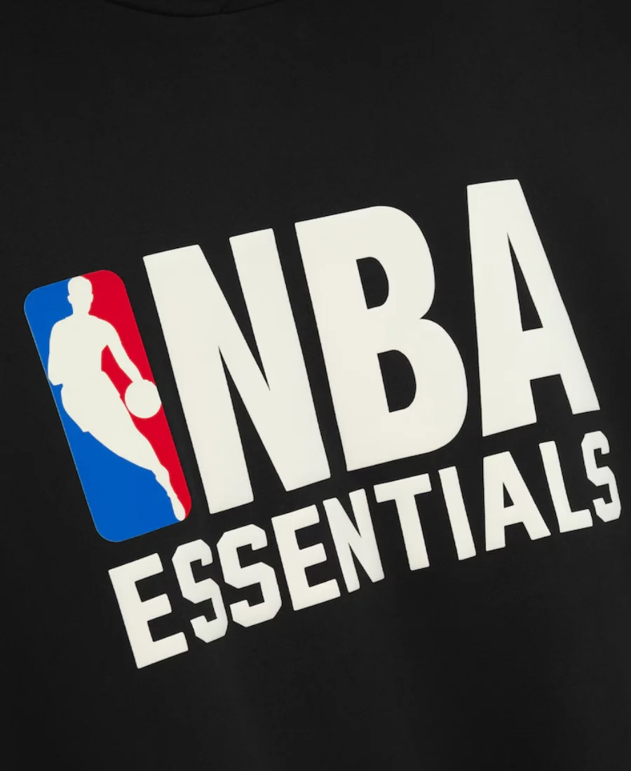 Fear Of God X Sport Hoodie Black Image