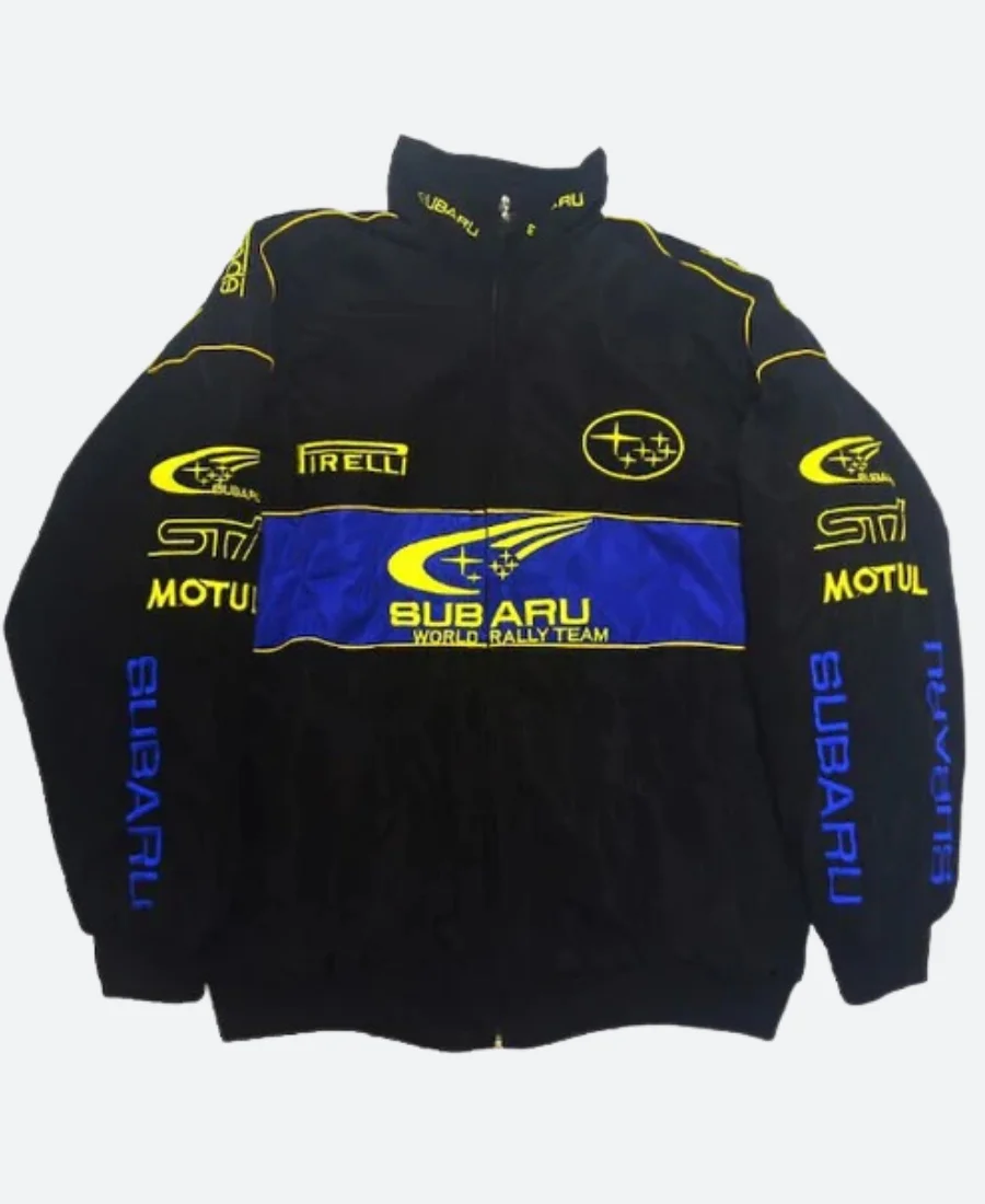 Firelli World Rally Team Black Subaru Jacket