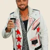 Flackstock Festival 2025 Keith Duffy Leather Jacket Front Image