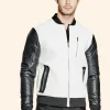 Flex Like Ouu Lil Pump Leather Jacket Front Image