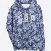 Floral Gap Hoodie Front Image