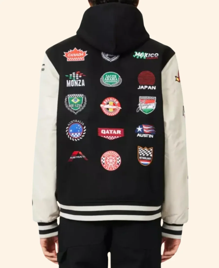 Formula 1 F175 Logo Varsity Jacket Back Image