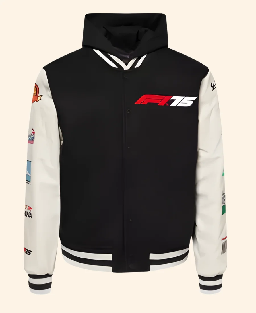 Formula 1 F175 Logo Varsity Jacket Front Image