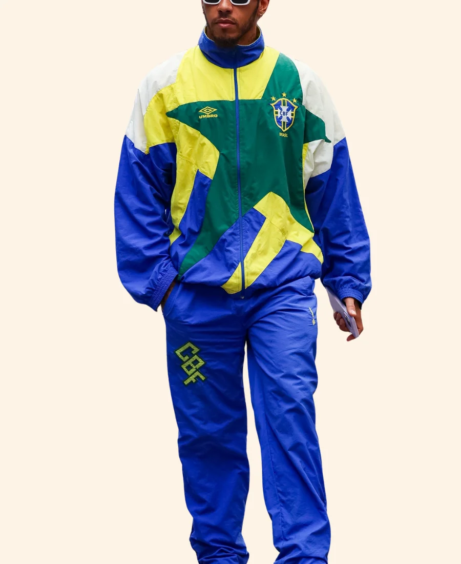 Formula 1 Lewis Hamilton Brazil Tracksuit Front