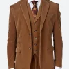 Fountain Of Youth Luke Purdue Suede Leather Blazer Front Image