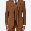 Fountain Of Youth Luke Purdue Suede Leather Suit Front Image