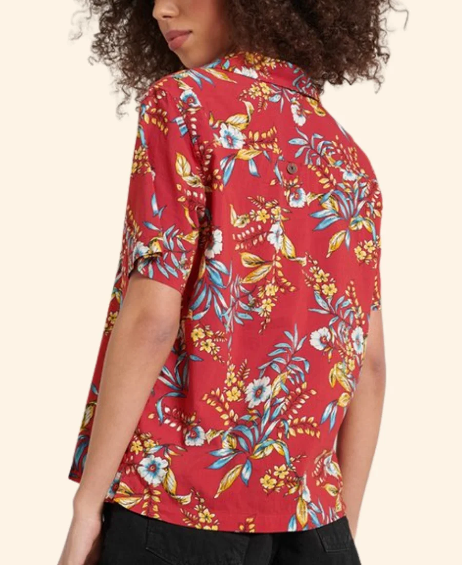 Frauds S01 Bert Floral Shirt Back Image