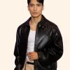 Freakier Friday Manny Jacinto Leather Jacket Front Image