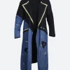 Free Guy Taika Waititi Denim Trench Coat Front Image