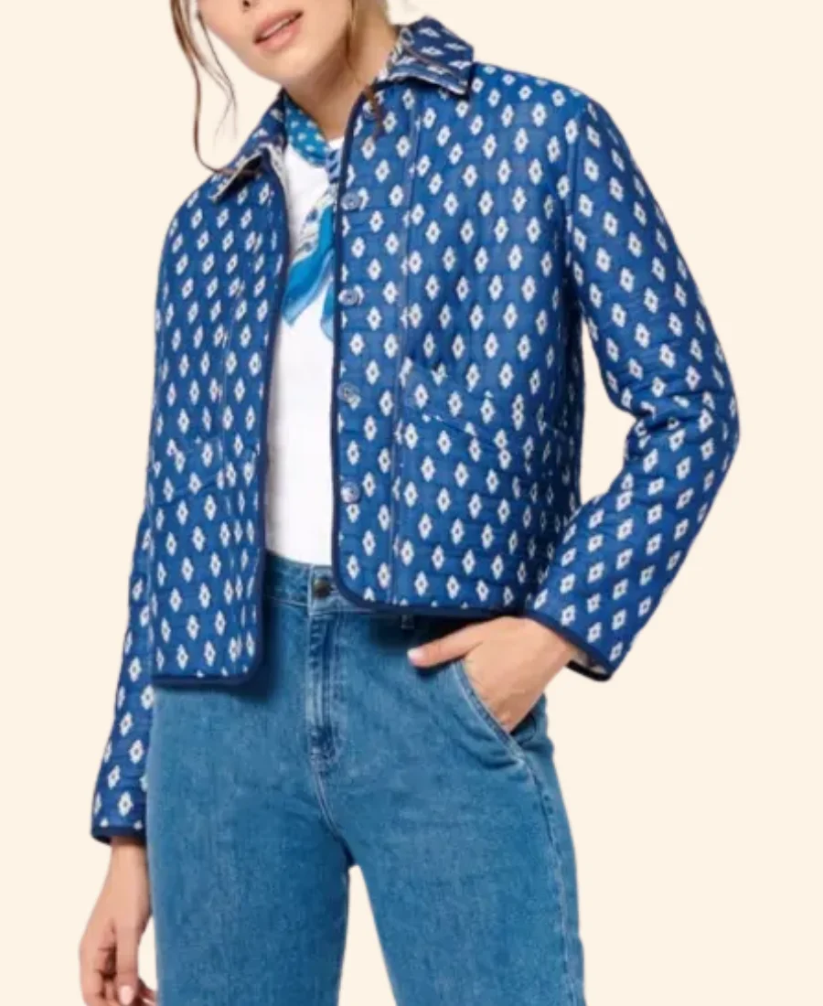 French Lover Marion Printed Jacket Front Image