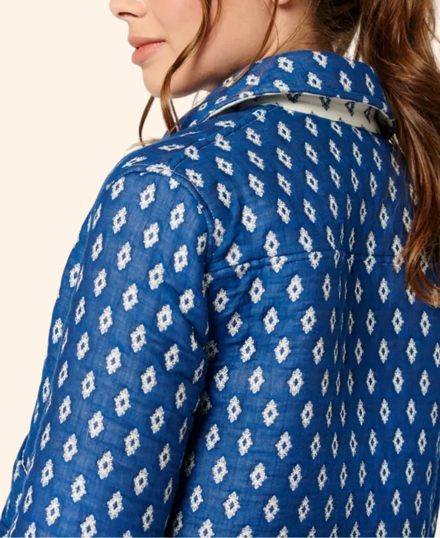 French Lover Marion Printed Jacket Zoom Image
