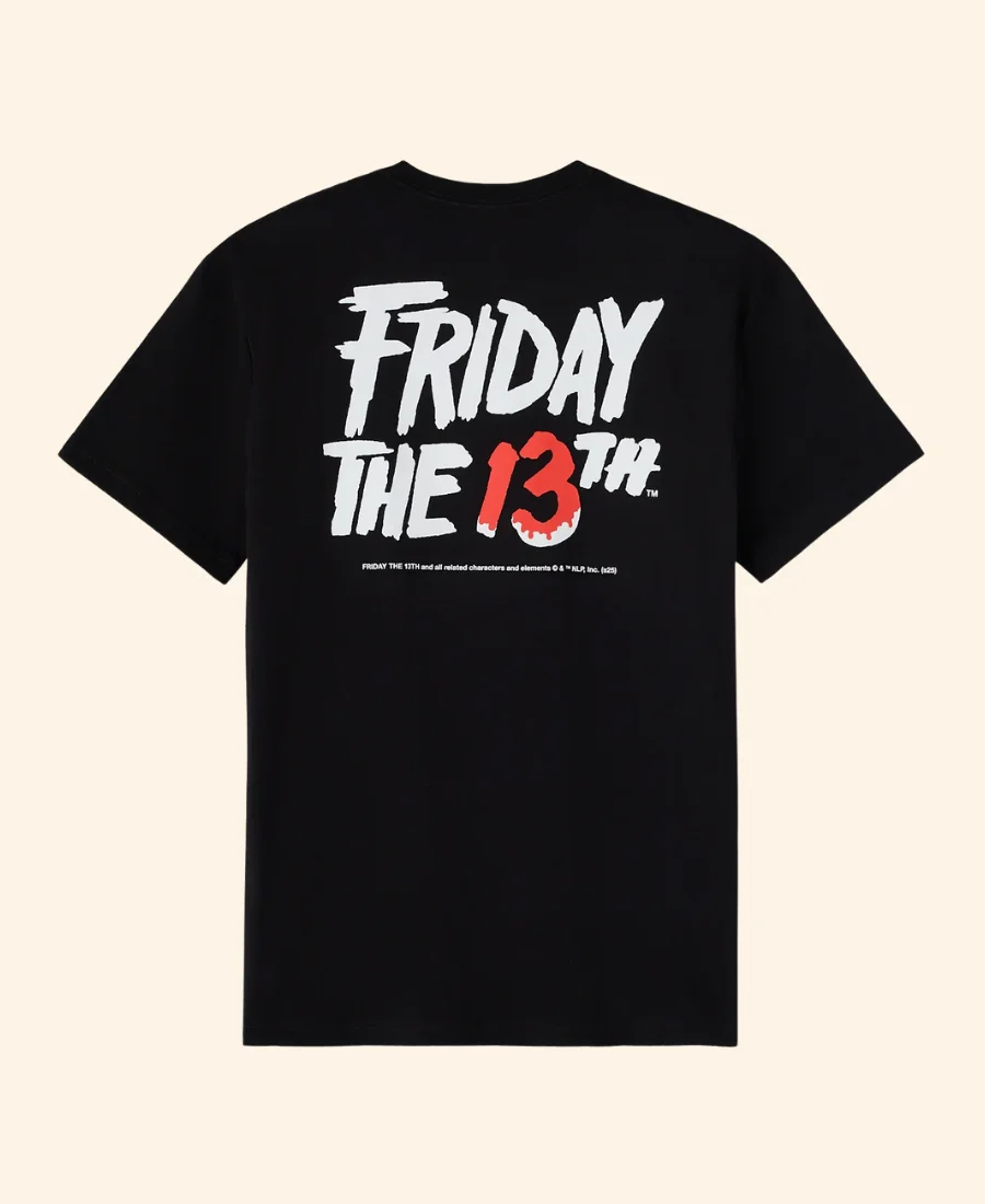 Friday The 13th Jason T-Shirt Back Image