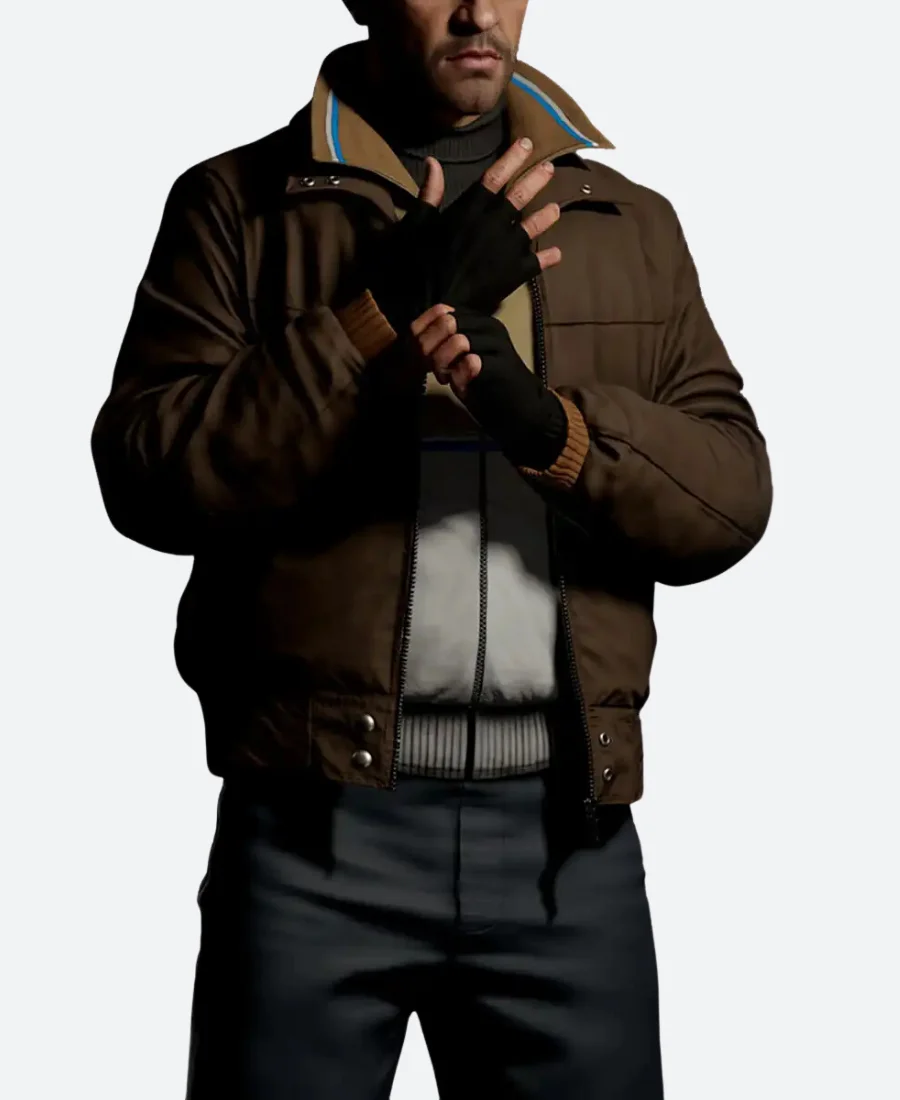 GTA IV Niko Bellic Brown Bomber Jacket