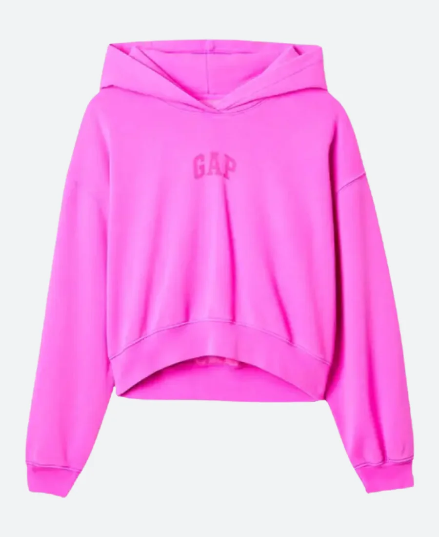 Gap Arch Logo Cropped Hoodie