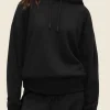 Gap Beis Travel Hoodie Black Front Image