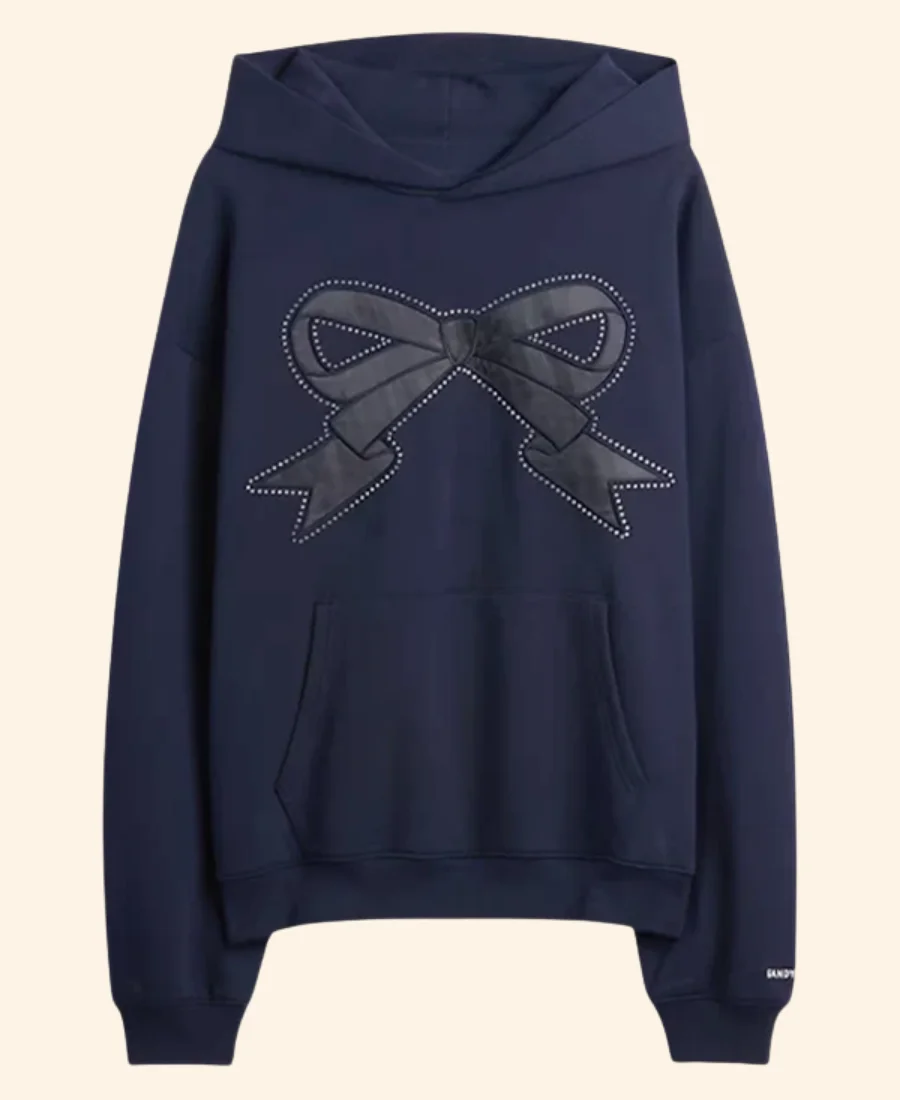 Gap × Sandy Liang Bow Hoodie Front Image