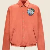 Gilga Farm X Moncler Suede Jacket Front Image