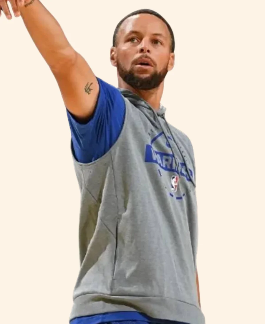 Golden State Warriors Stephen Curry 2025 Hooded Vest