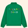 Golf Wang Cherry Bomb Jacket Green Back Image