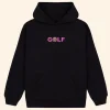 Golf Wang Cherry Bomb Logo Hoodie Black Front Image