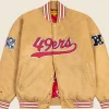 Golf Wang San Francisco 49ers Letterman Jacket Front Image