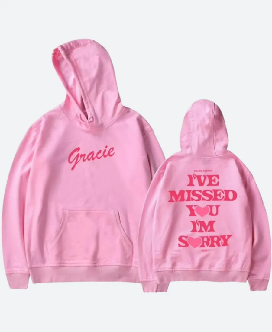 Gracie Abrams Pink Hoodie