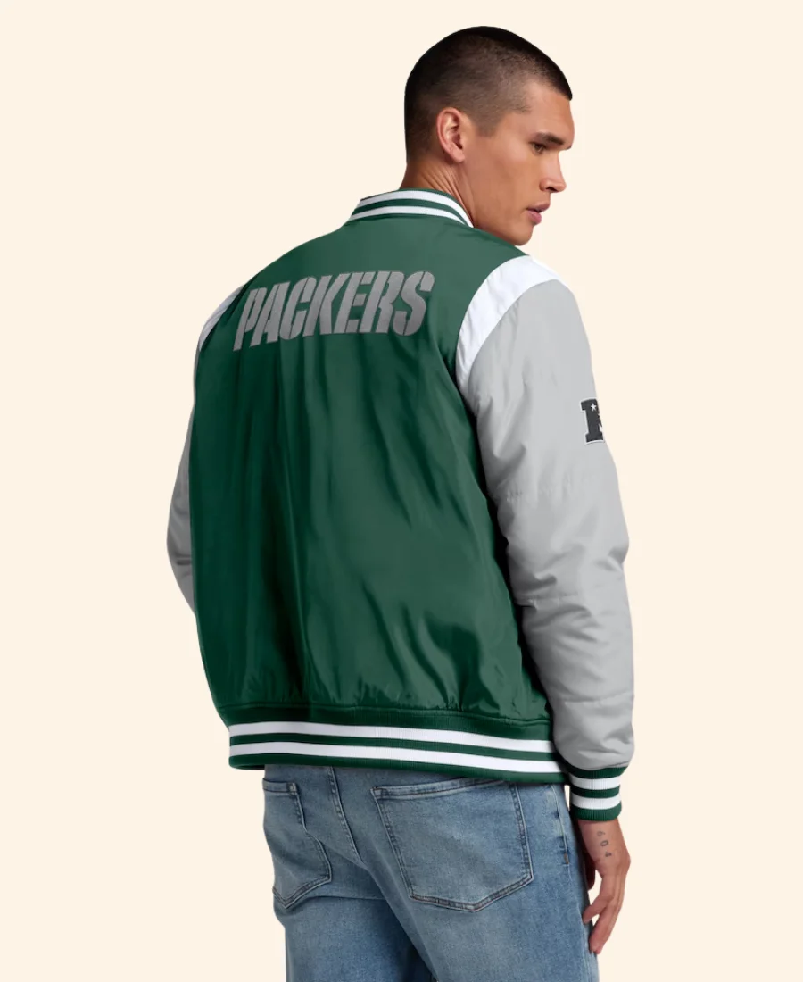Green Bay Packers Elements Elite Jacket Back