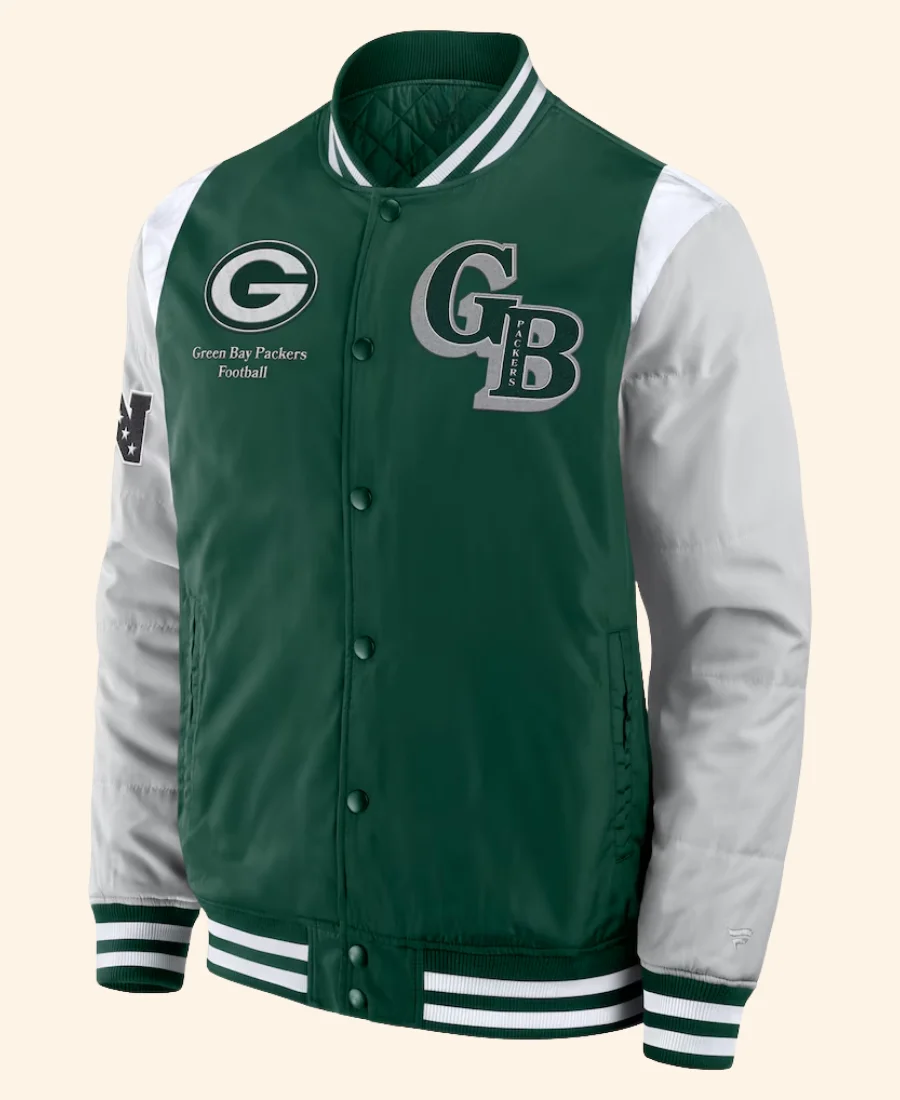 Green Bay Packers Elements Elite Jacket Front Image