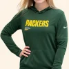 Green Bay Packers Sideline Hoodie Green Front Image