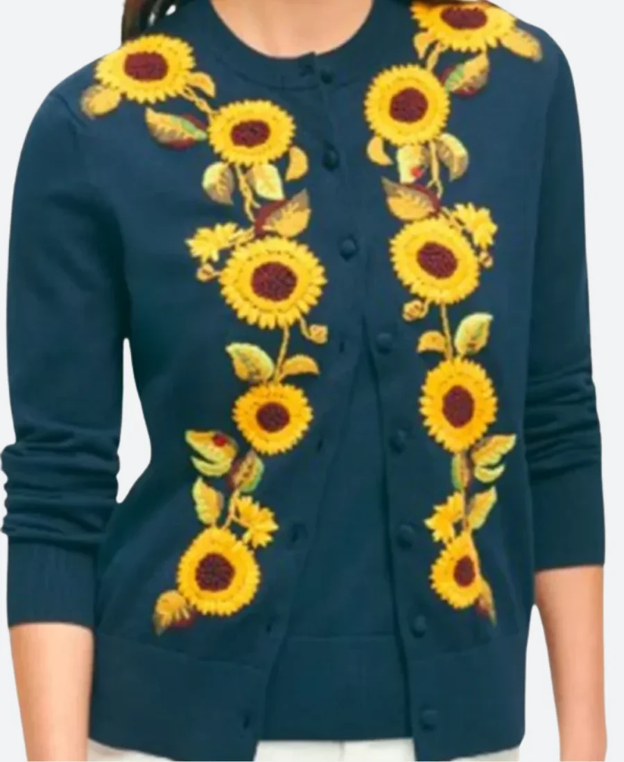 Grosse Pointe Garden Society Marilyn Sunflower Cardigan
