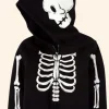 Halloween Skeleton Hoodie Front Image