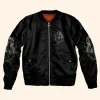 Halloween Witch Bomber Jacket Front Image