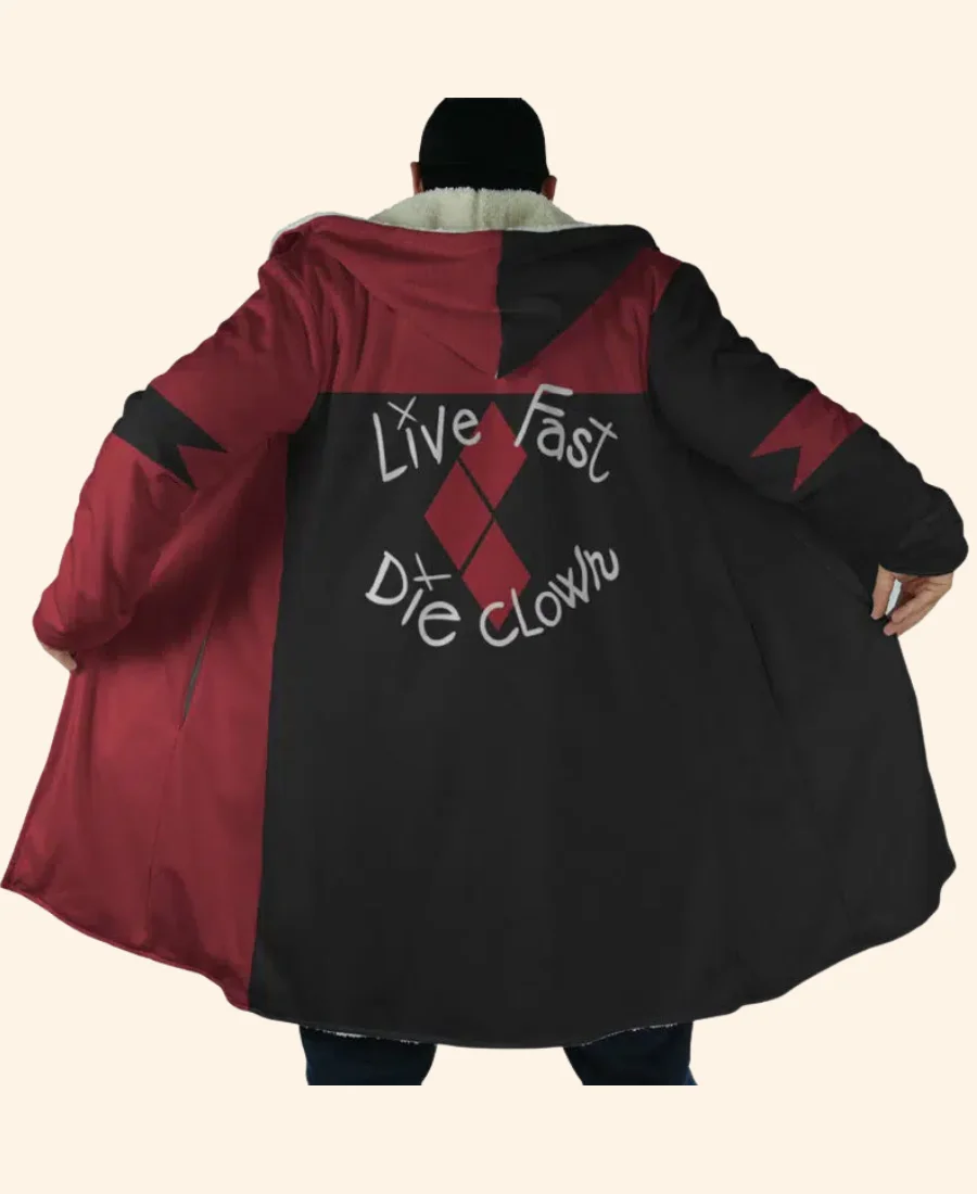 Harley Quinn The Suicide Squad DC Dream Cloak Coat