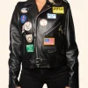 Harleys Hawaii Katy Perry Leather Jacket Front Image