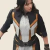 Hawkgirl Superman 2025 Leather Jacket Front Image