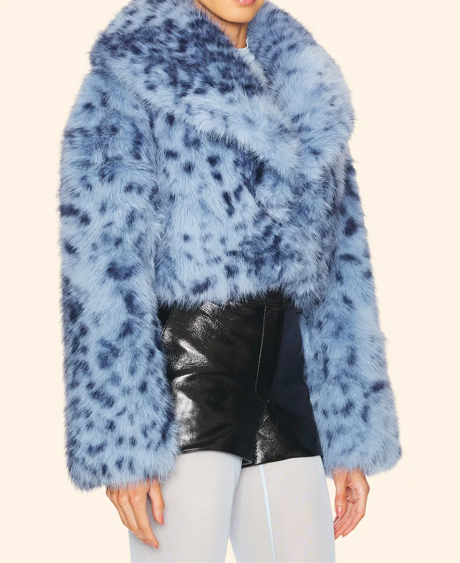 High Potential S02 Morgan Leopard Fur Jacket Arms Image