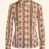 High Potential S02 Morgan Printed Shirt Front Image