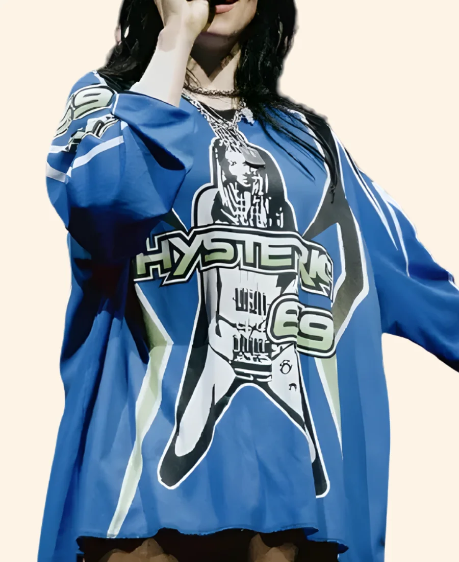 Hit Me Hard And Soft Tour Billie Eilish Miami Jersey Front Image