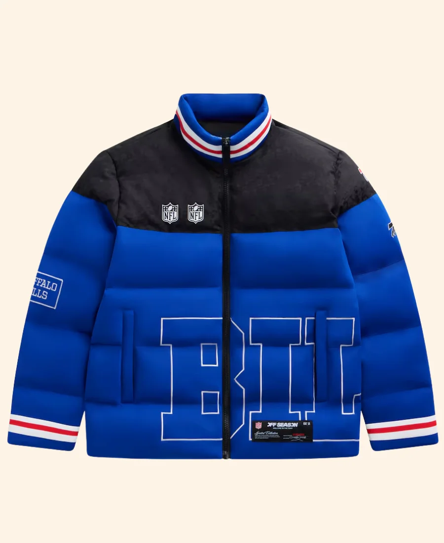 Holiday Touchdown A Bills Love Story 2025 Damar Hamlin Puffer Jacket Front Image